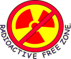 Radioactive free zone for website HOME.